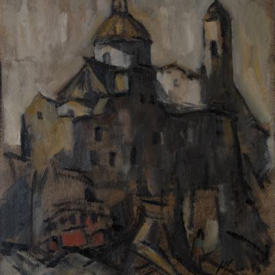 Lima_Manolo_Paysage_avec_Cathedrale